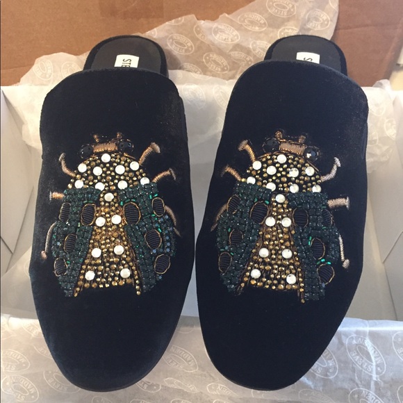 Super Cute! Steve Madden Hugh Embellished Mule - Picture 6 of 8